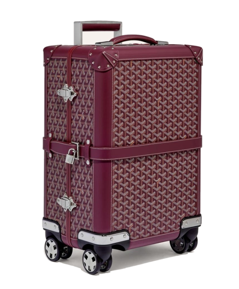 luggage trolley goyard travel