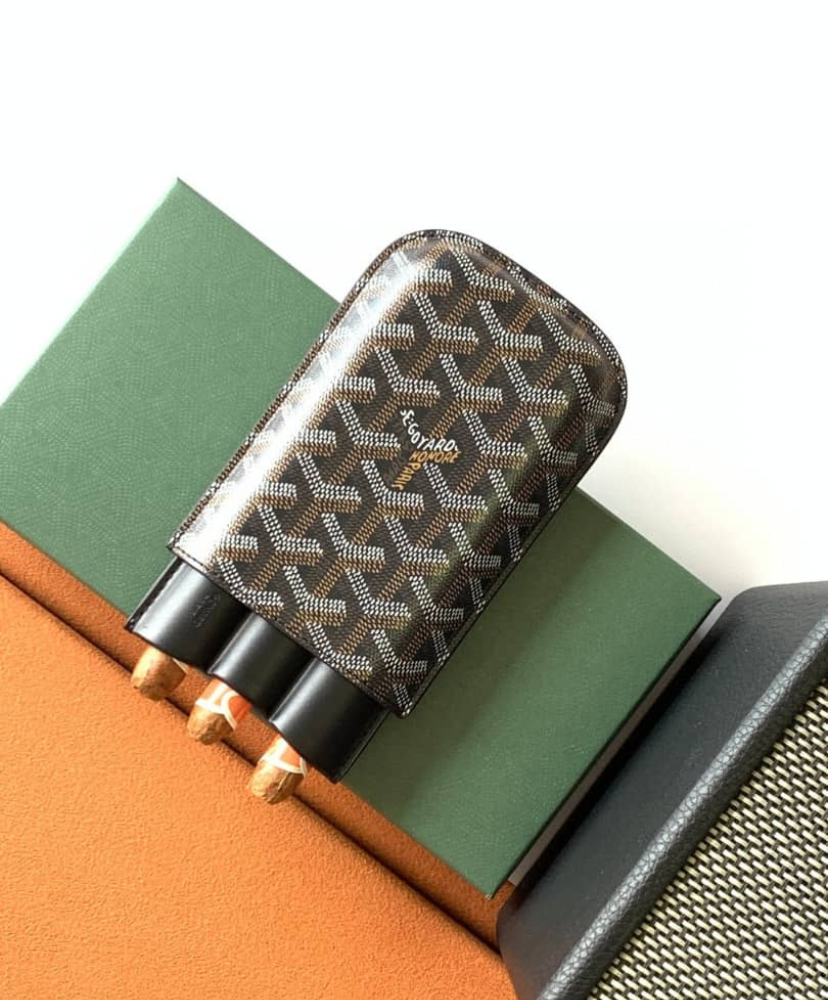 Churchill 3 Cigar Case