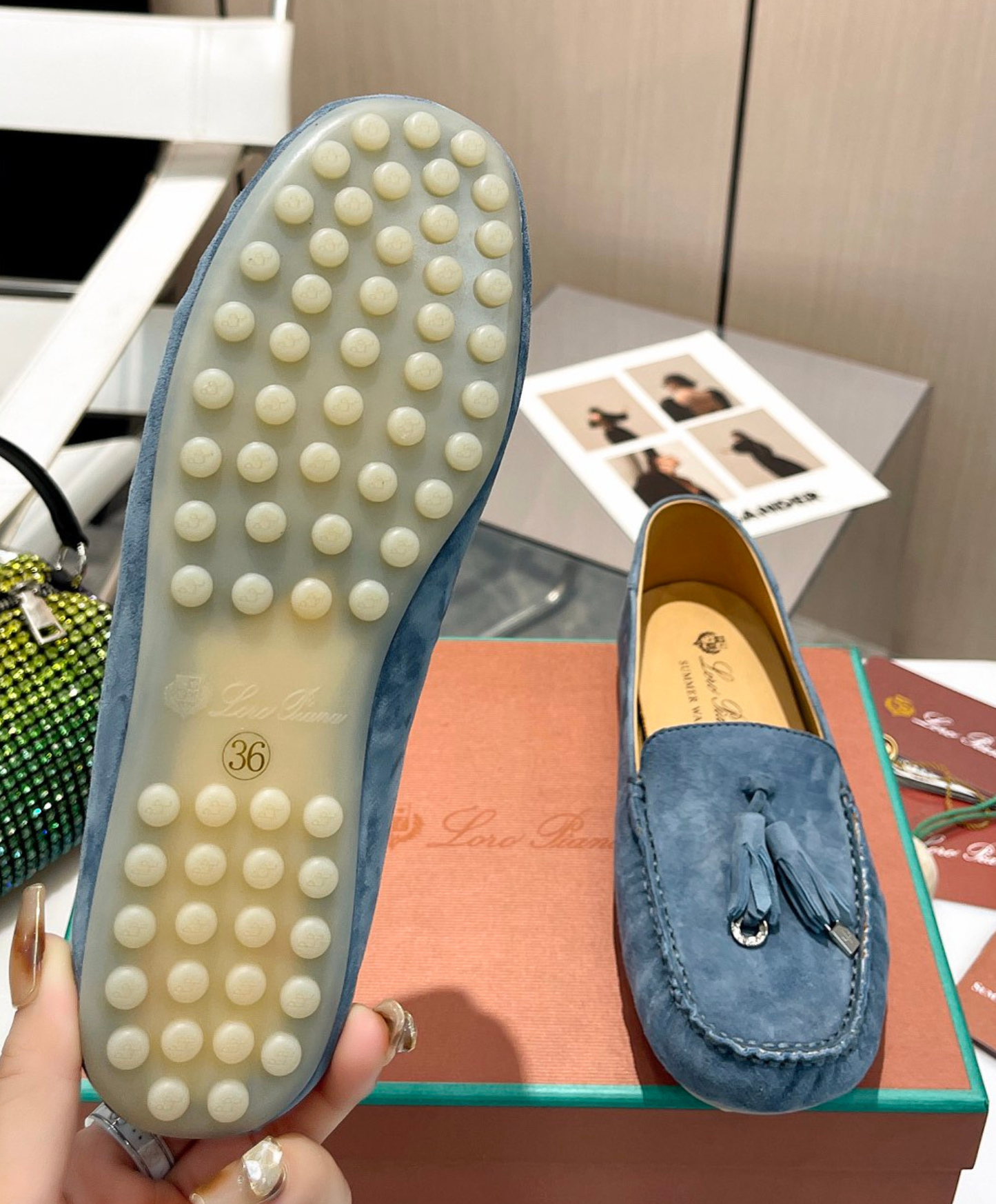 Dot Sole Walk Loafer