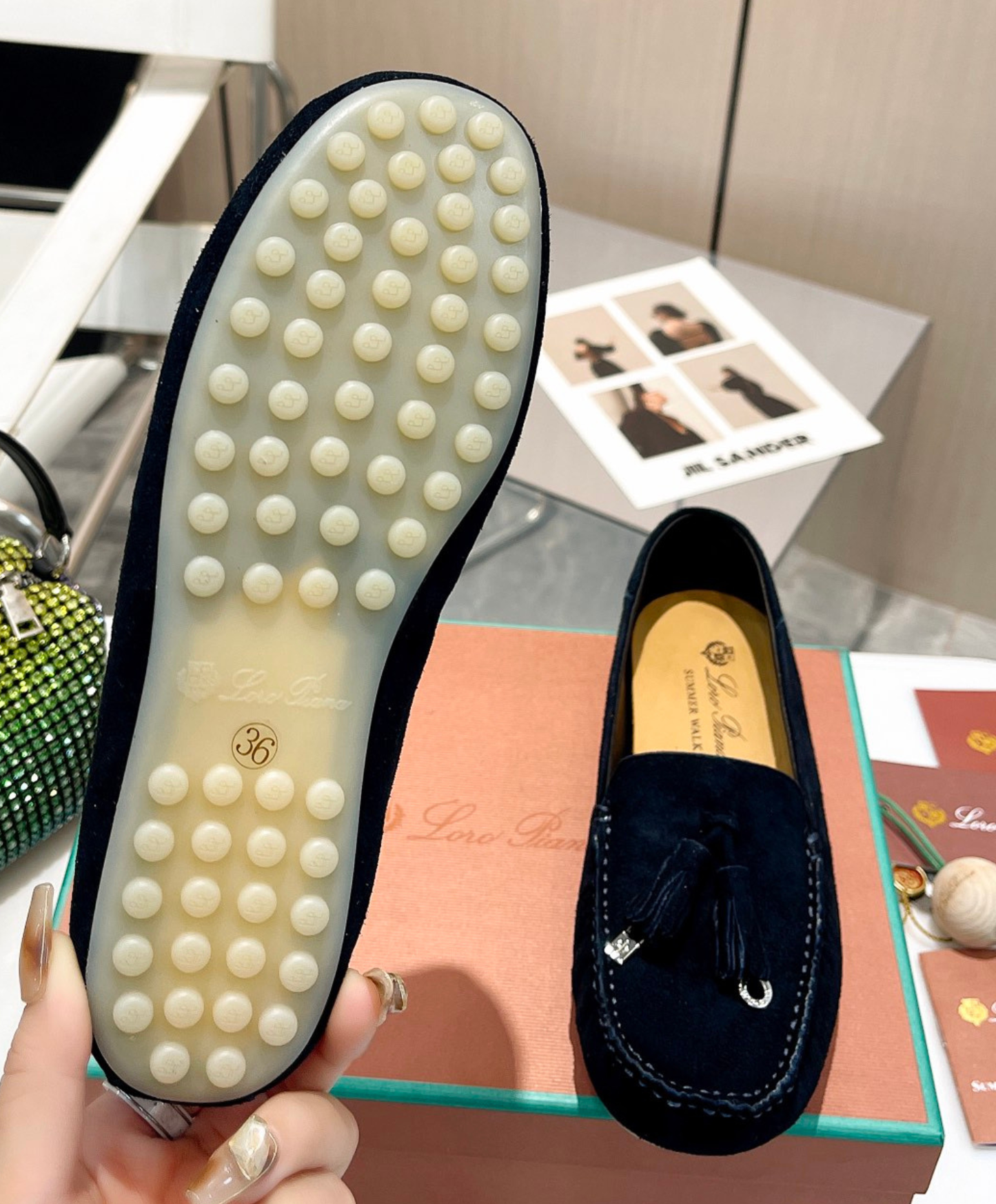 Dot Sole Walk Loafer