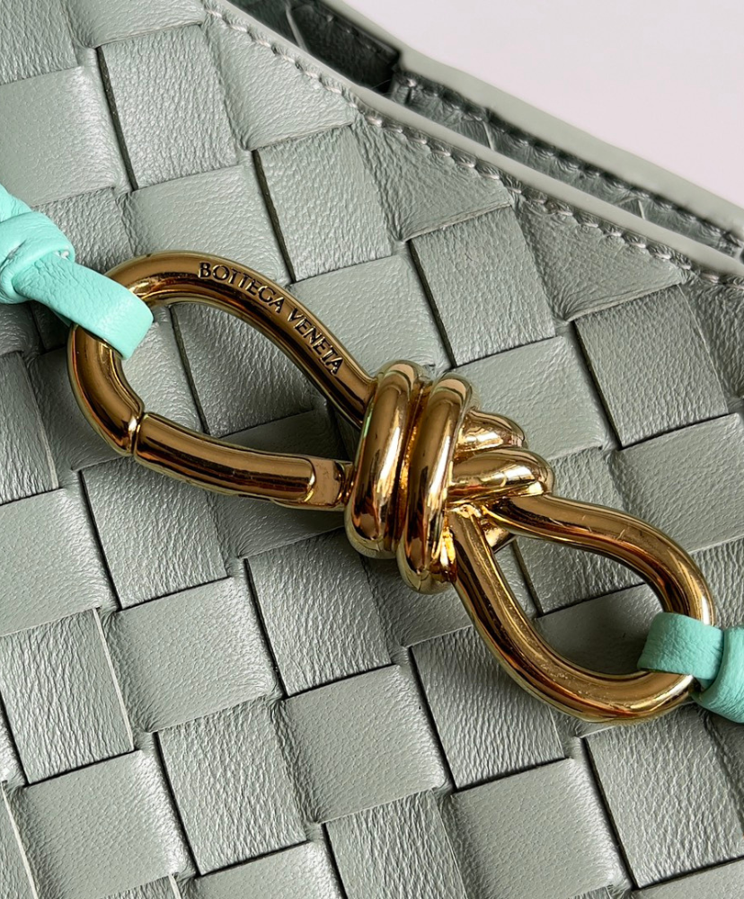East/West Andiamo Bag in Intrecciato Leather