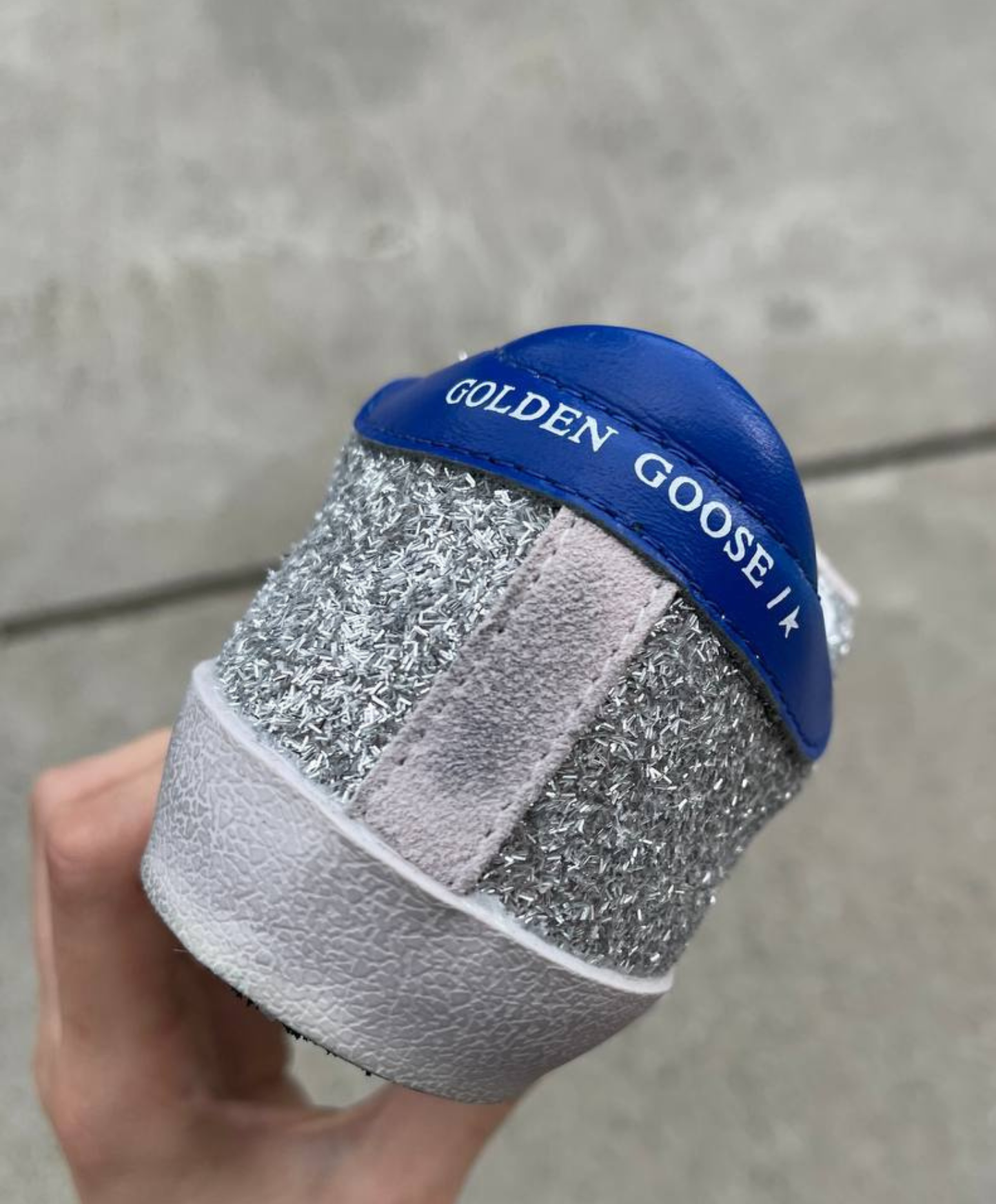 Golden Goose "Super-Star Silver Sparkle" Edition