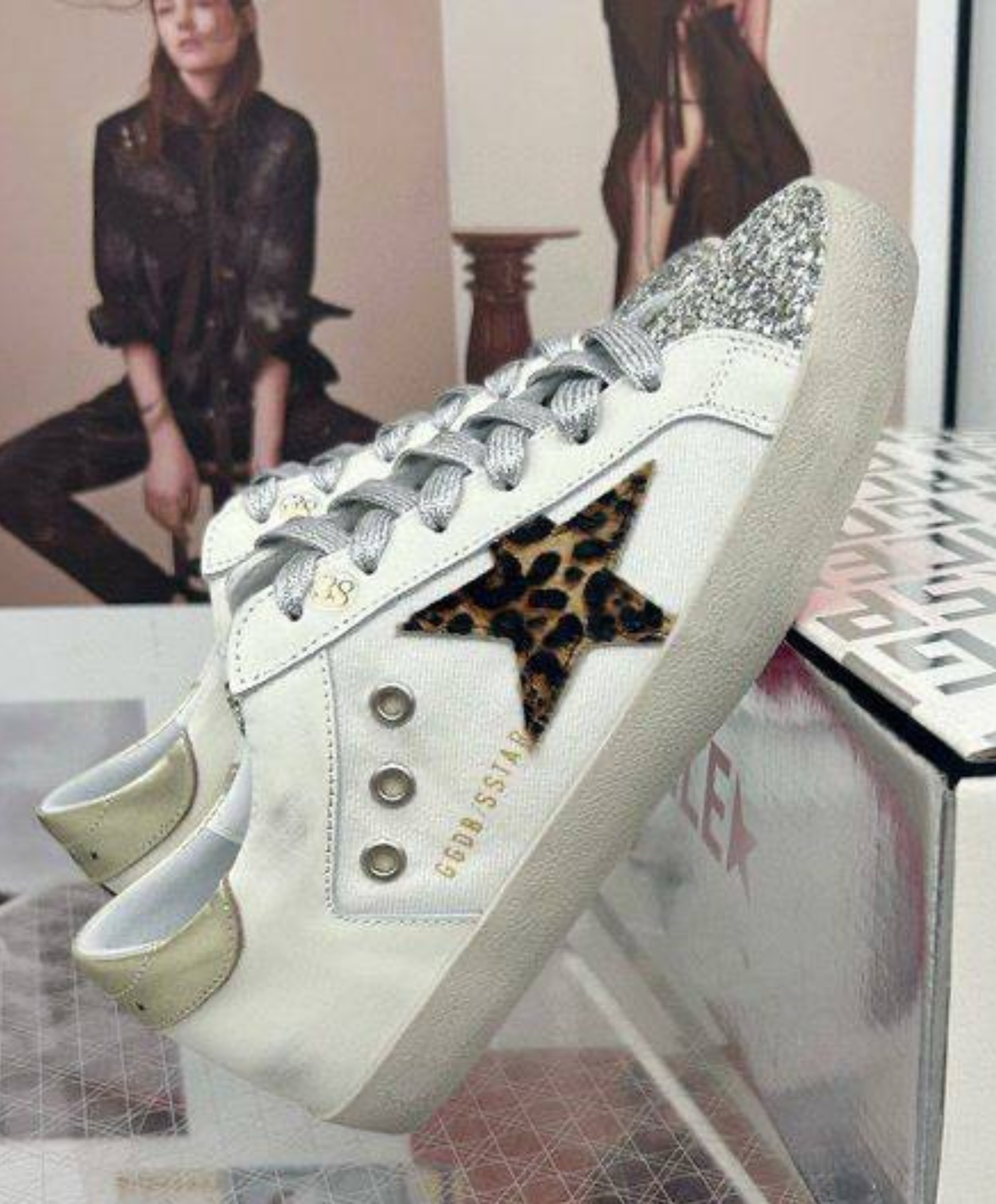Golden Goose "Super-Star Glam Leopard" Edition