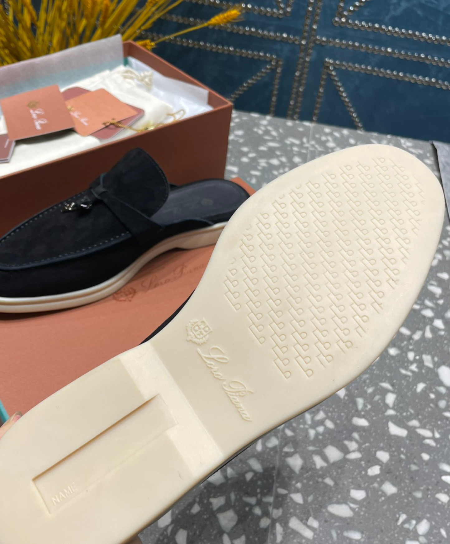 Babouche Charms Walk Mules
