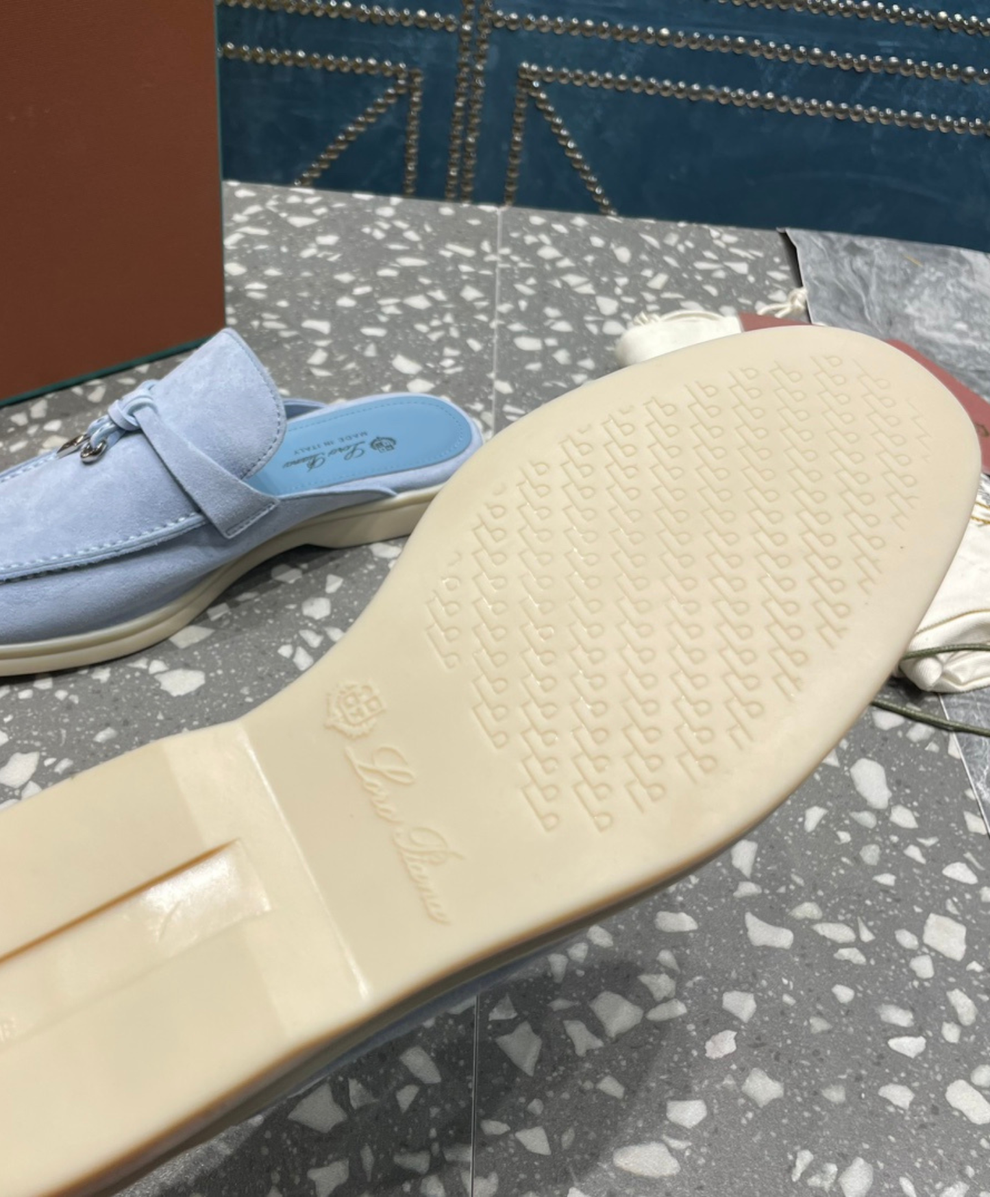 Babouche Charms Walk Mules