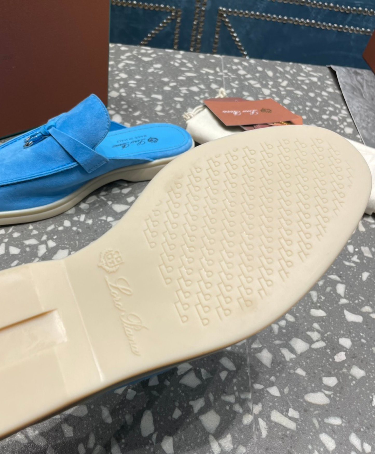 Babouche Charms Walk Mules