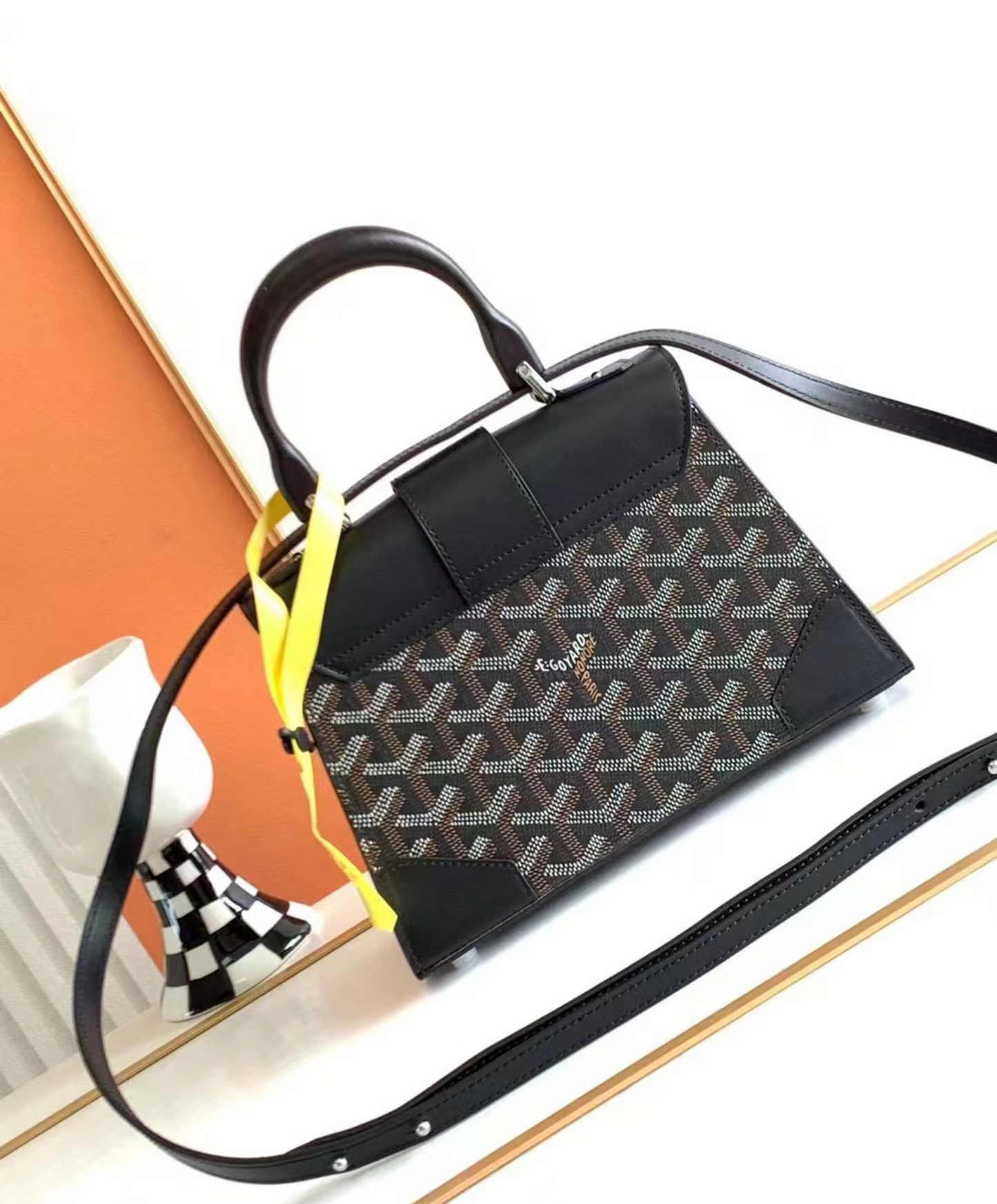 Saigon Structure Mini Bag Lettres Camouflage