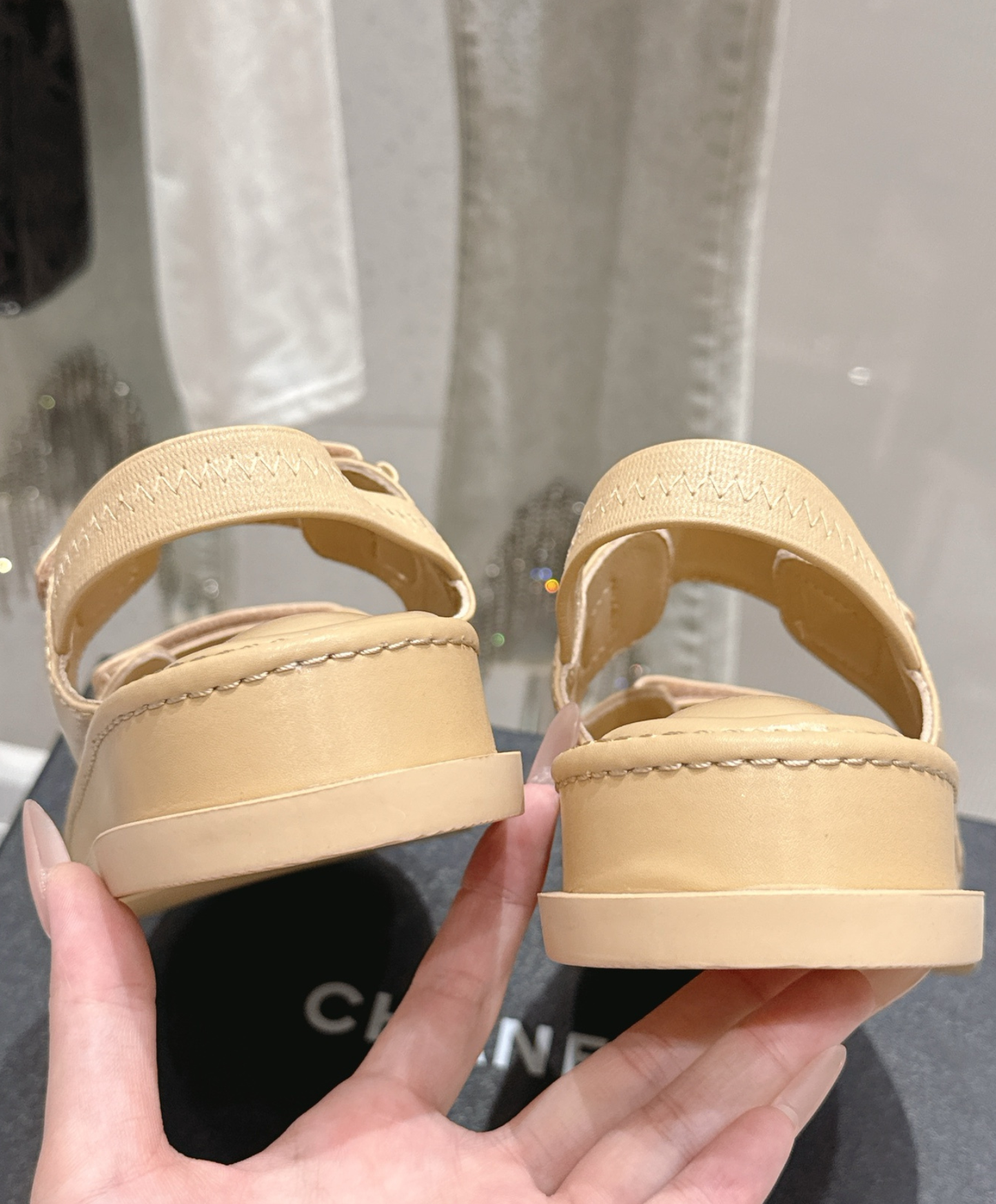 Chanel Platform Sandal