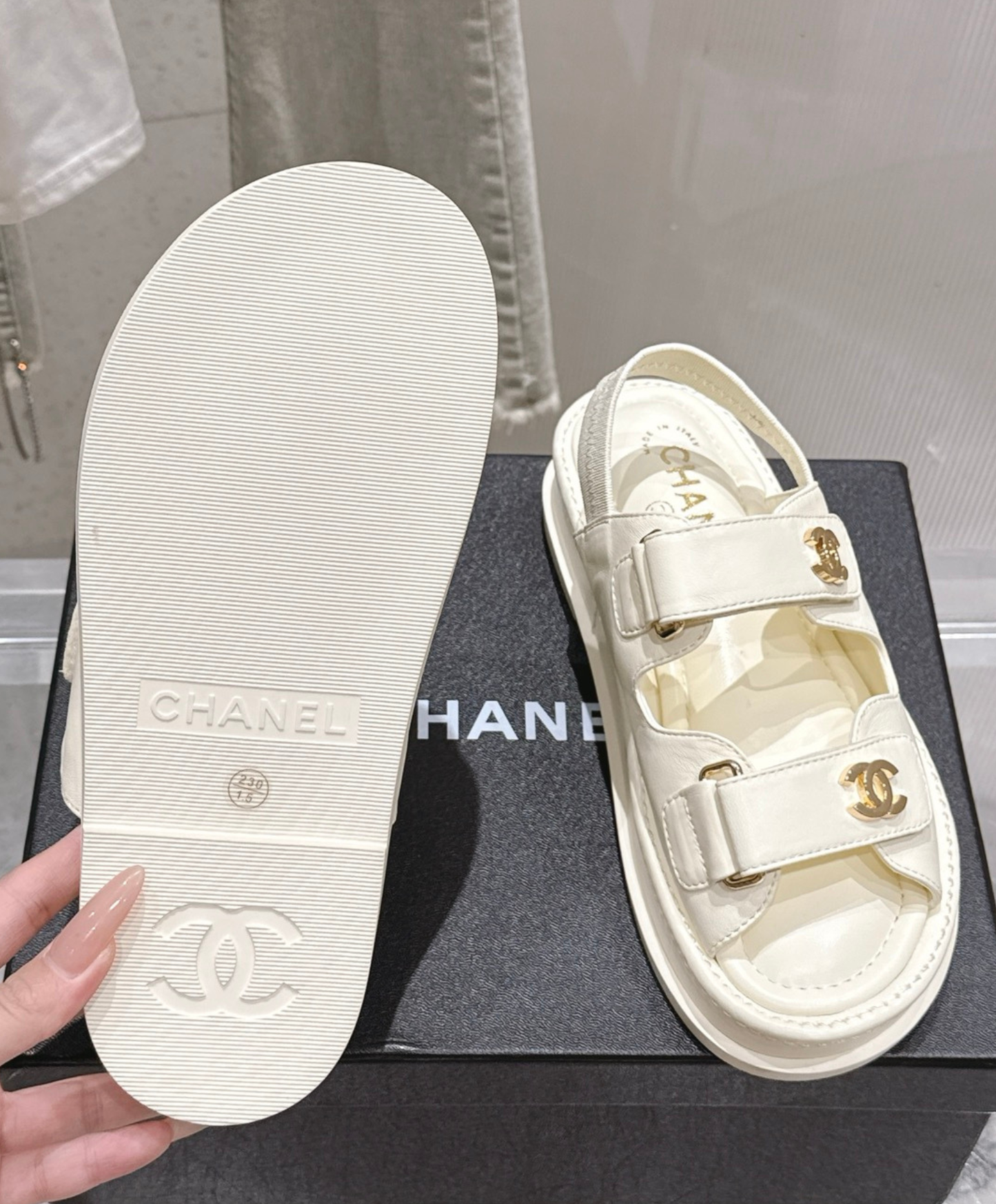 Chanel Platform Sandal