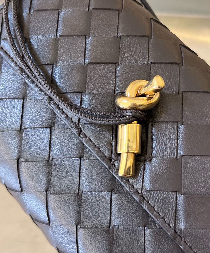 Andiamo Mini Intrecciato Leather Shoulder Bag