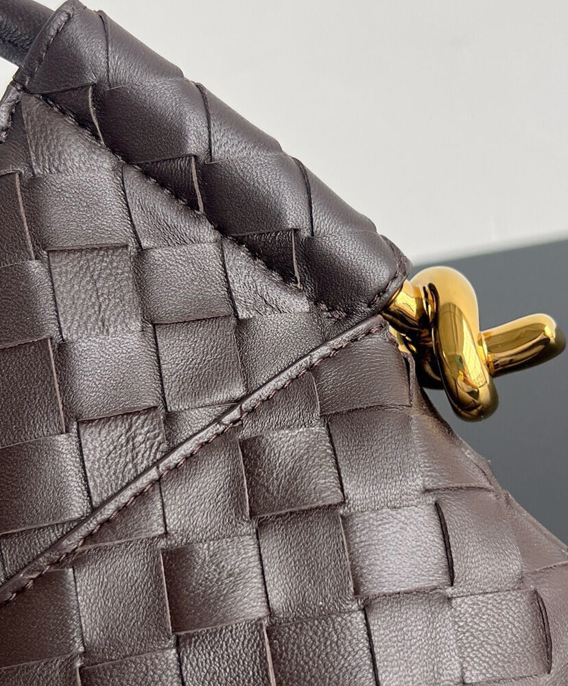 Solstice Embellished Intrecciato Leather Shoulder Bag