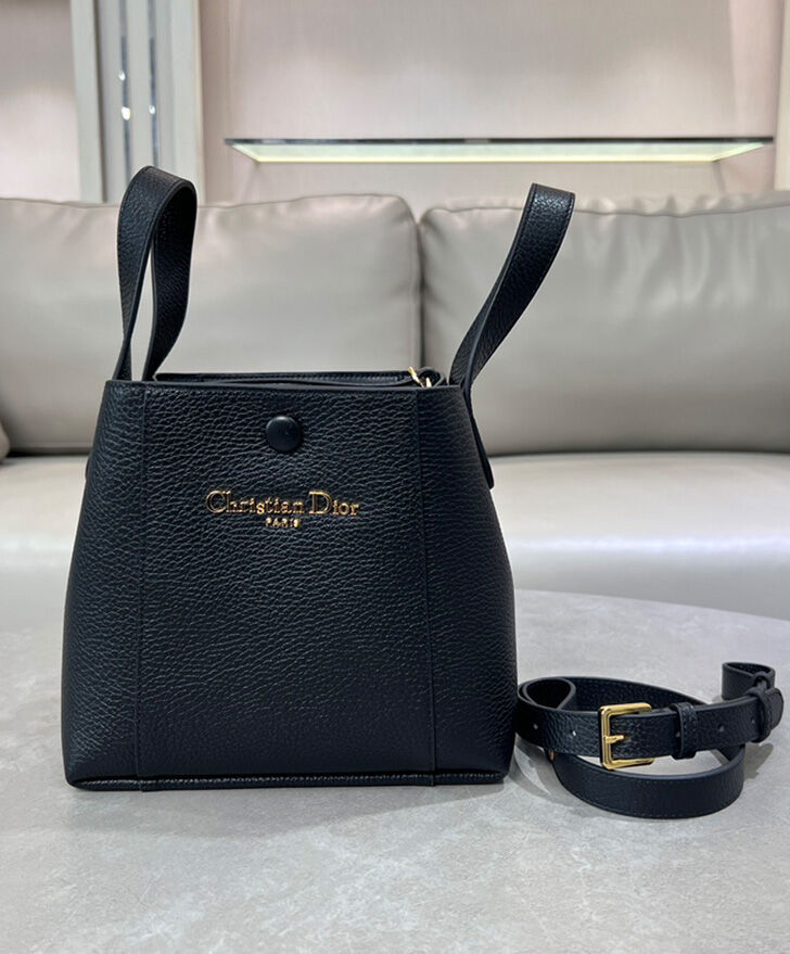 Small Signature Bucket Bag