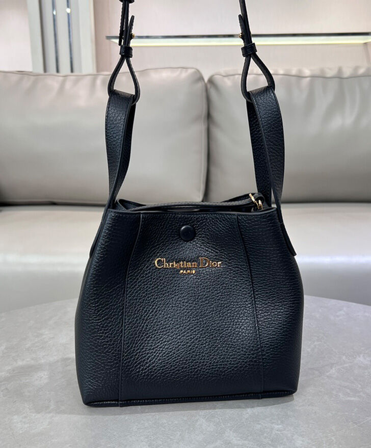 Small Signature Bucket Bag