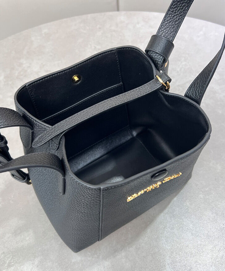 Small Signature Bucket Bag