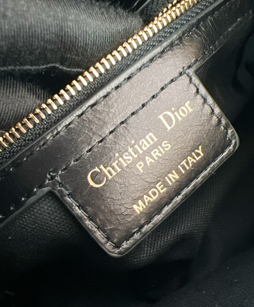 Small D-Journey Bag in Shiny Goatskin