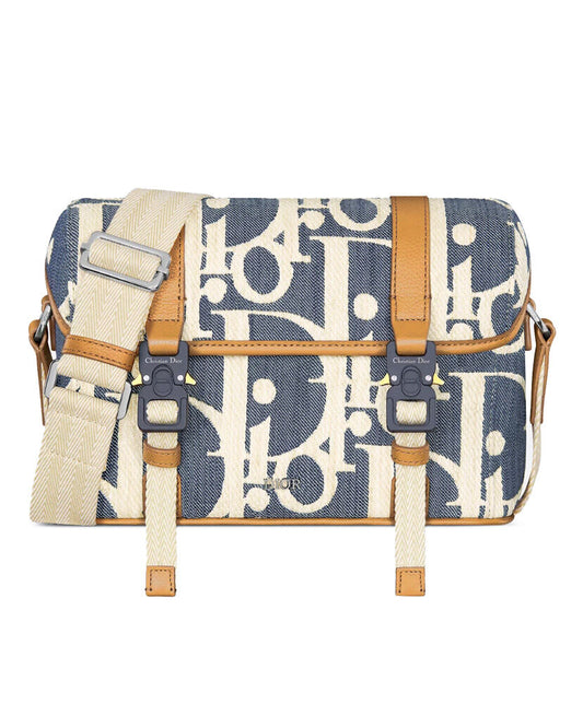 Dior Hit the Road Messenger Bag with Flap