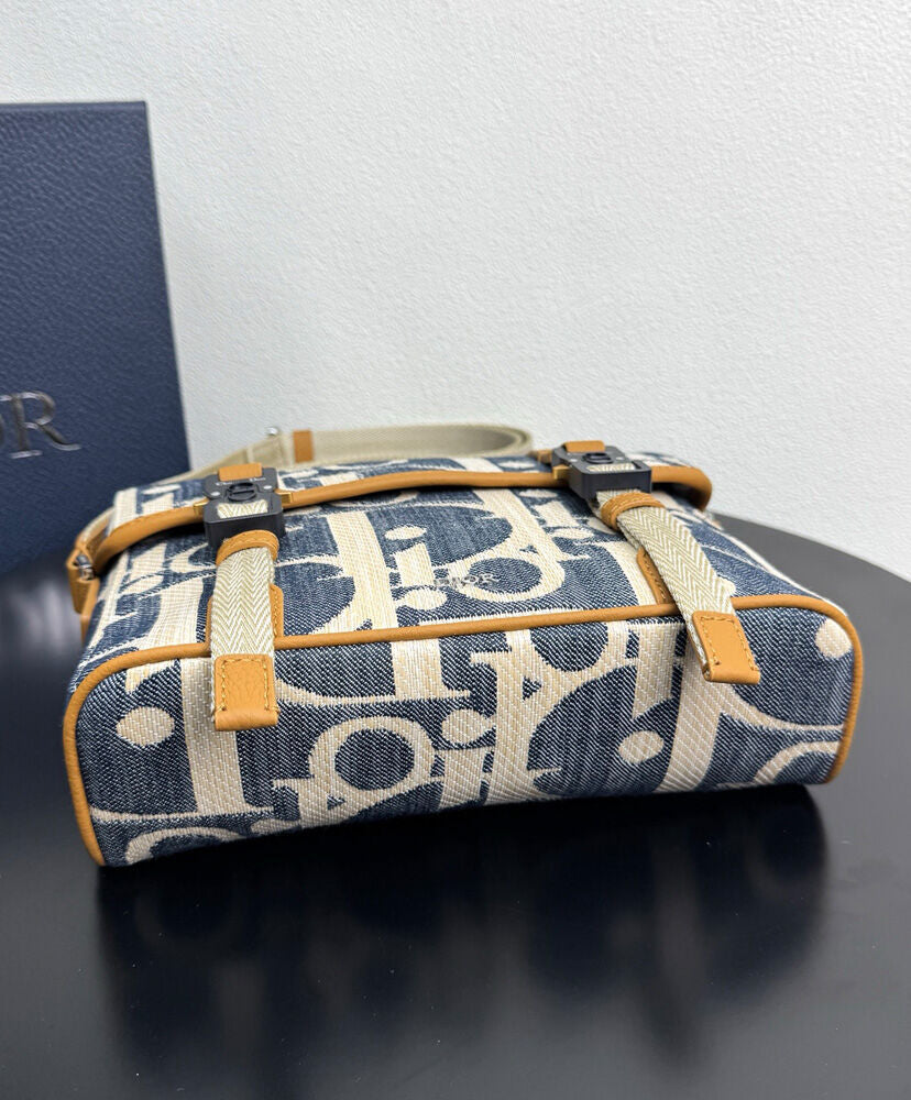 Dior Hit the Road Messenger Bag with Flap