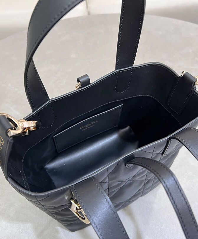 Small Dior Toujours Vertical Tote Bag