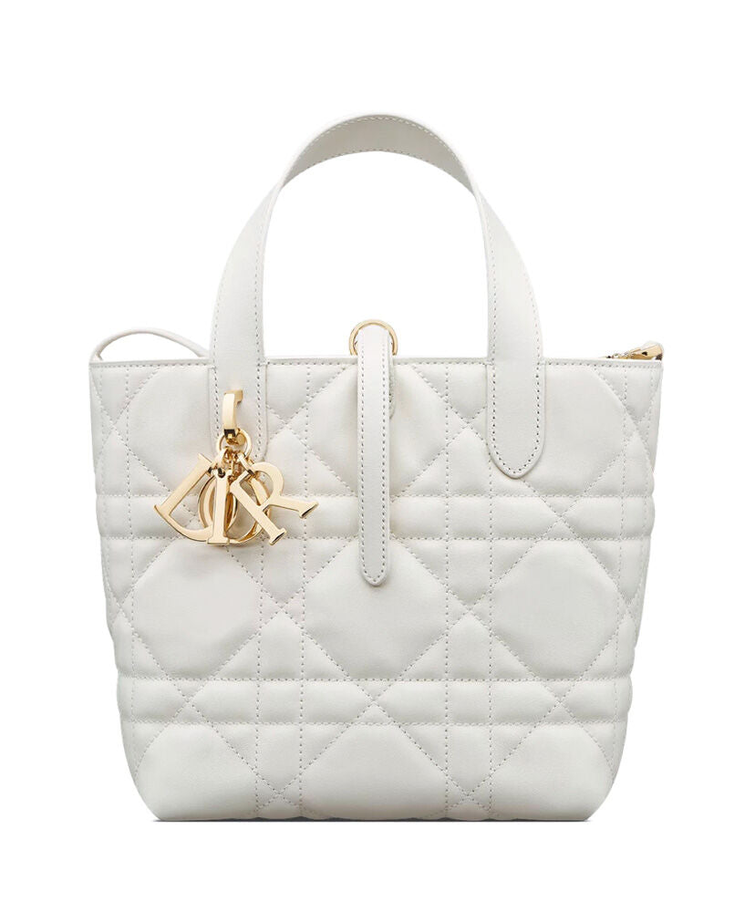 Small Dior Toujours Vertical Tote Bag