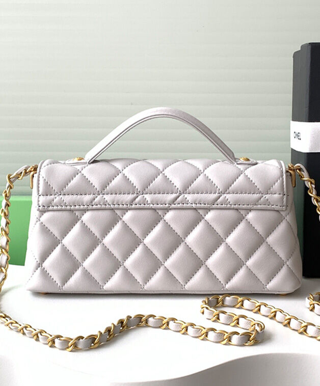 Mini Flap Bag With Top Handle