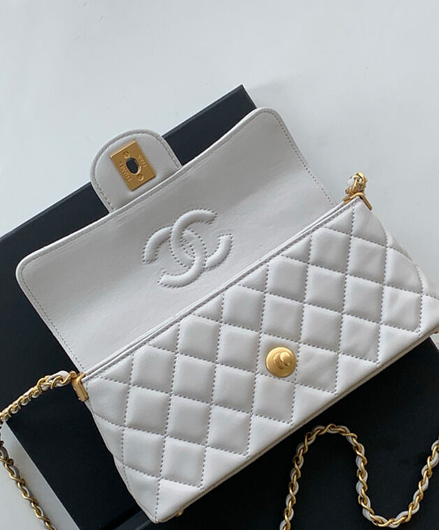 Mini Flap Bag With Top Handle
