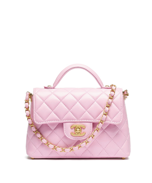 Small Flap Bag With Top Handle