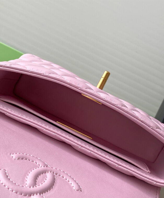 Small Flap Bag With Top Handle