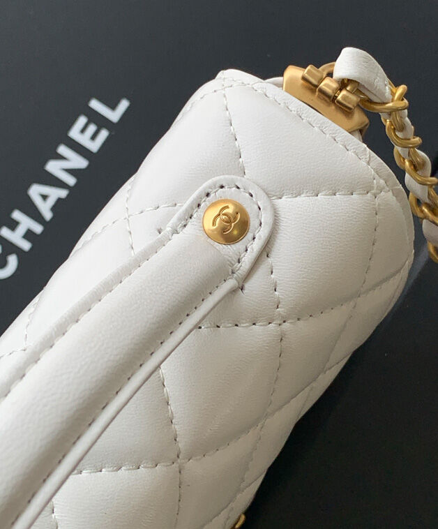 Small Flap Bag With Top Handle
