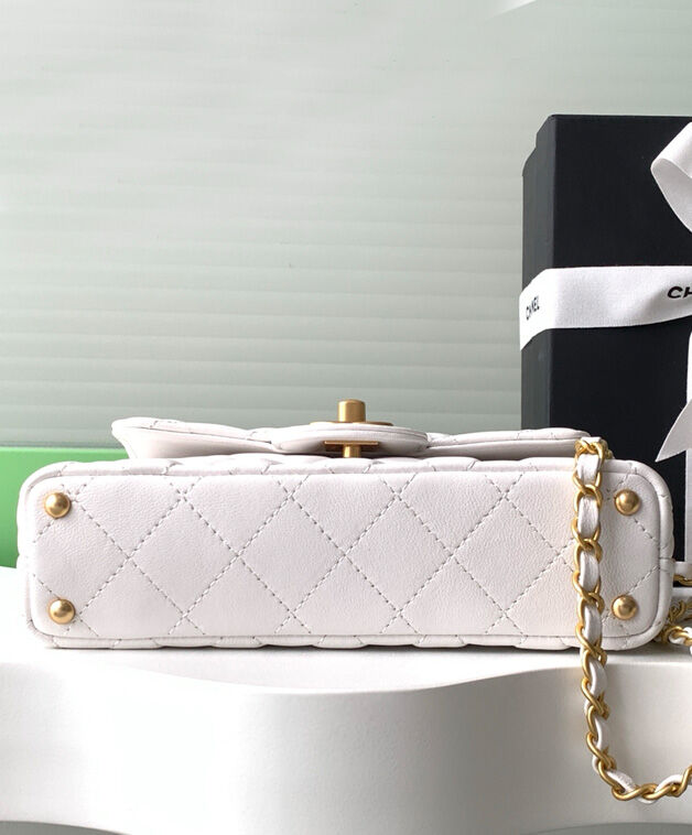 Small Flap Bag With Top Handle