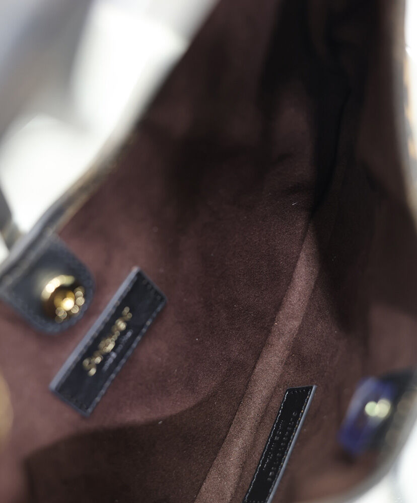MOMBASA Small In Pony Hair Leather