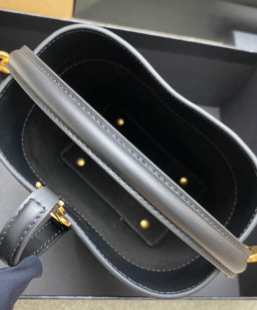 Le 37 Mini Leather Bucket Bag