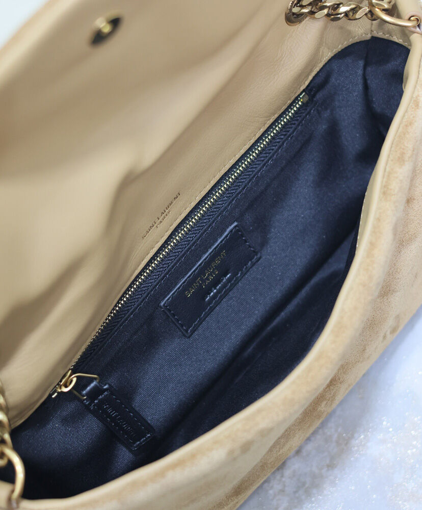 Calypso Small Suede Shoulder Bag