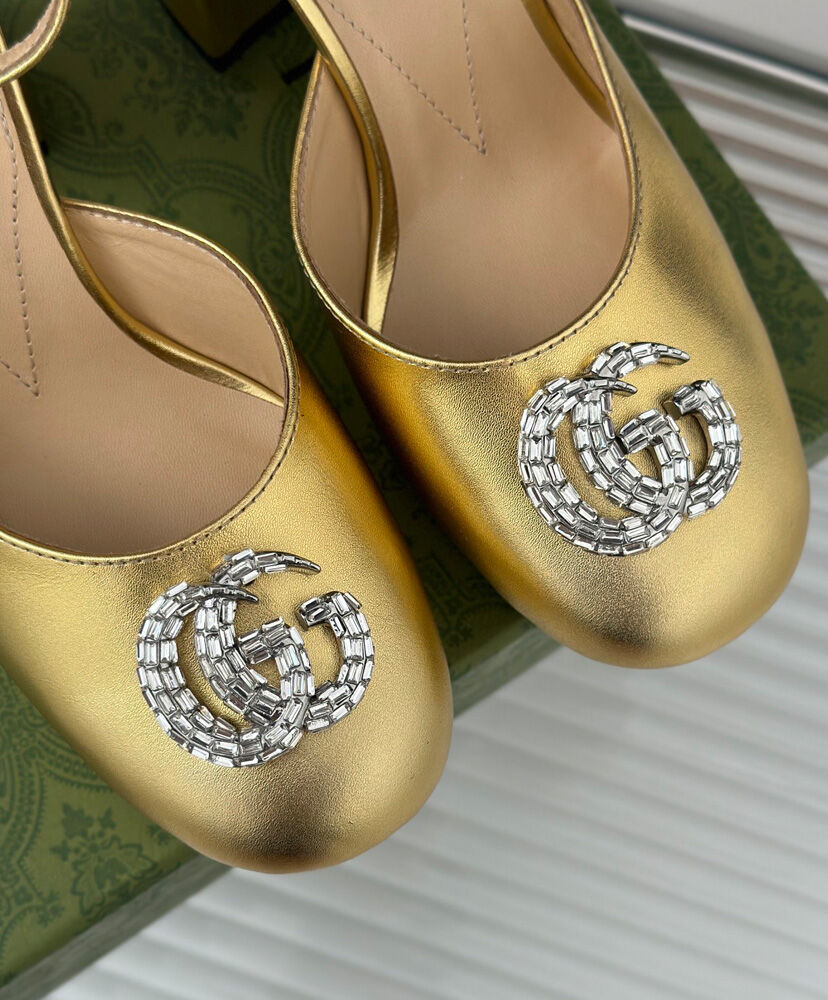Women's Platform Pump With Double G