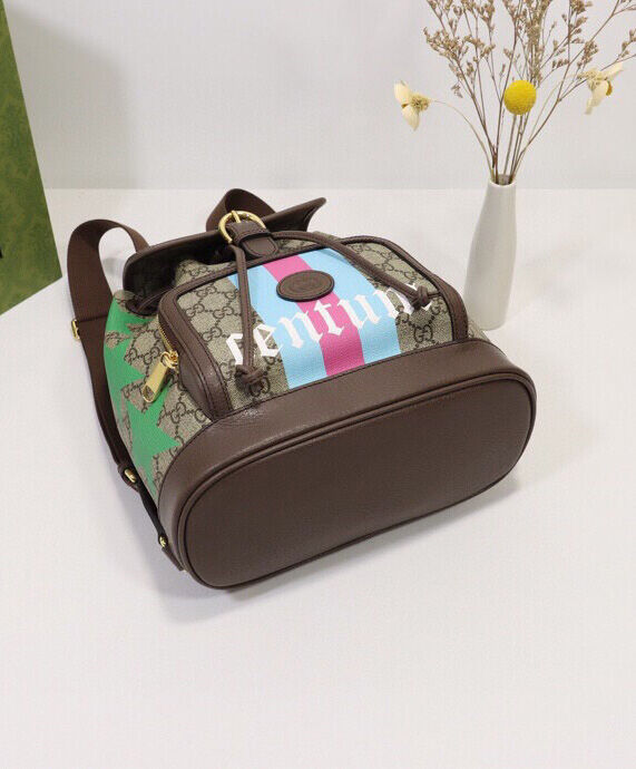 Backpack With Interlocking G