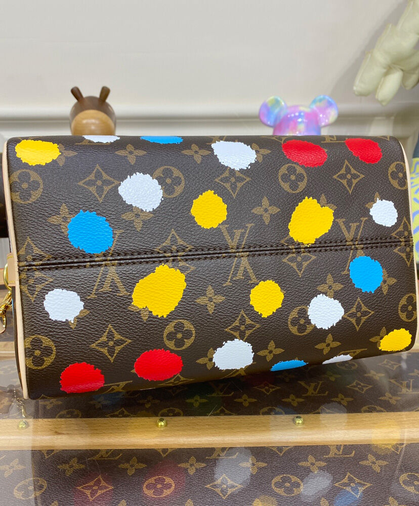 LV x YK Speedy Bandouliere 25