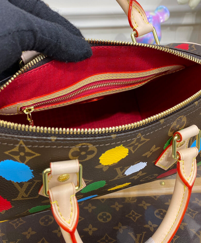 LV x YK Speedy Bandouliere 25
