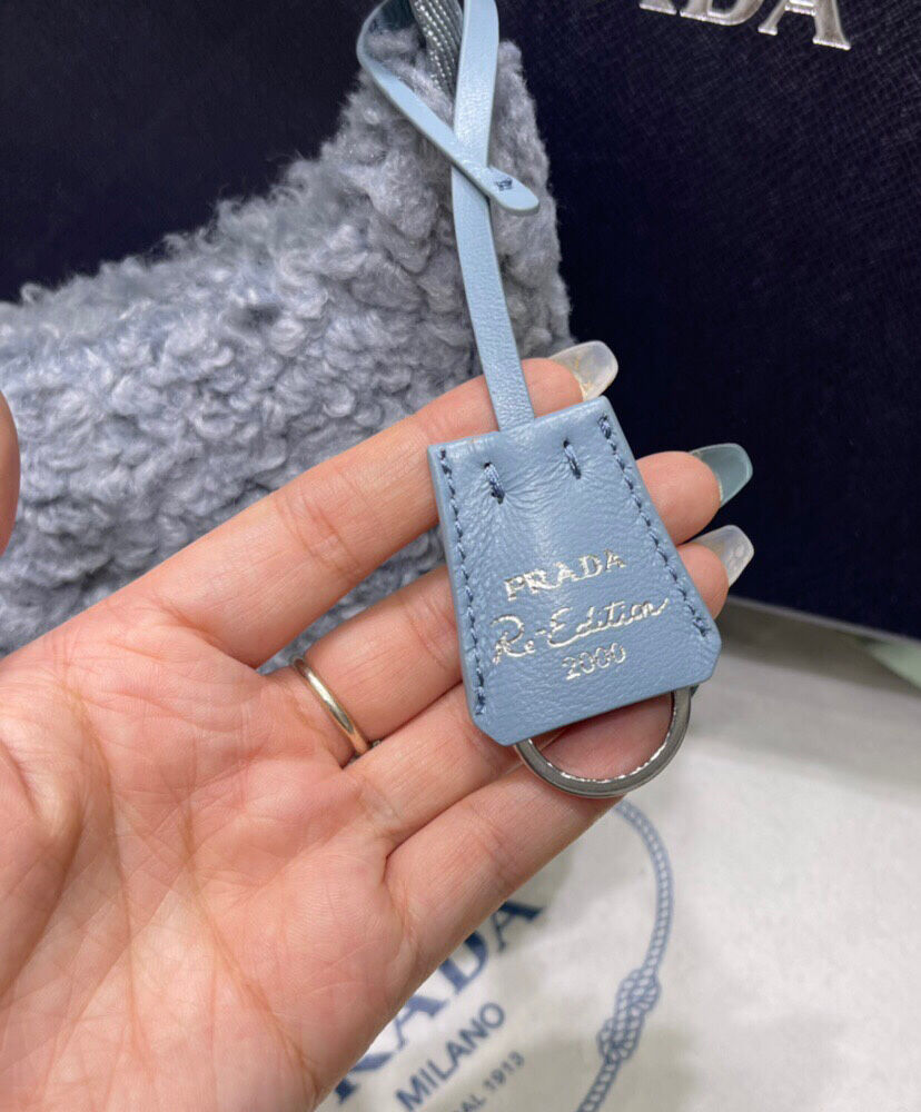 Re-Edition 2000 Shearling Mini Bag