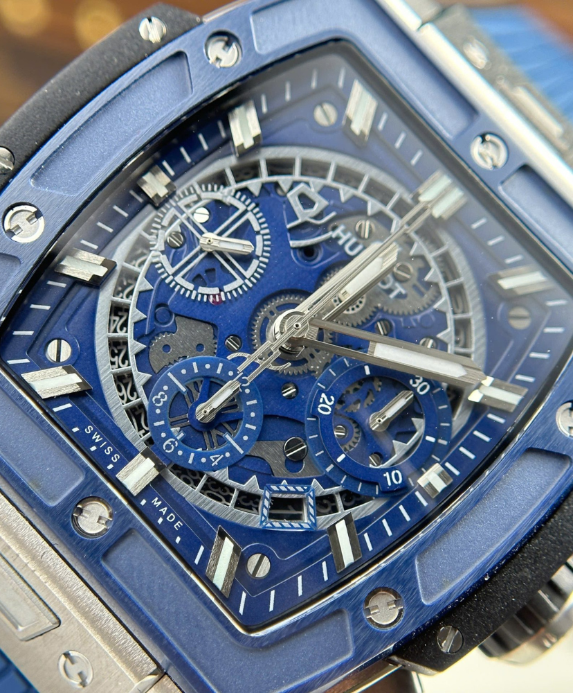 Spirit of Big Bang Titanium Blue Ceramic 42