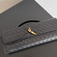 Andiamo Long Small Leather Clutch