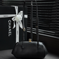 Clutch With Leather Strap