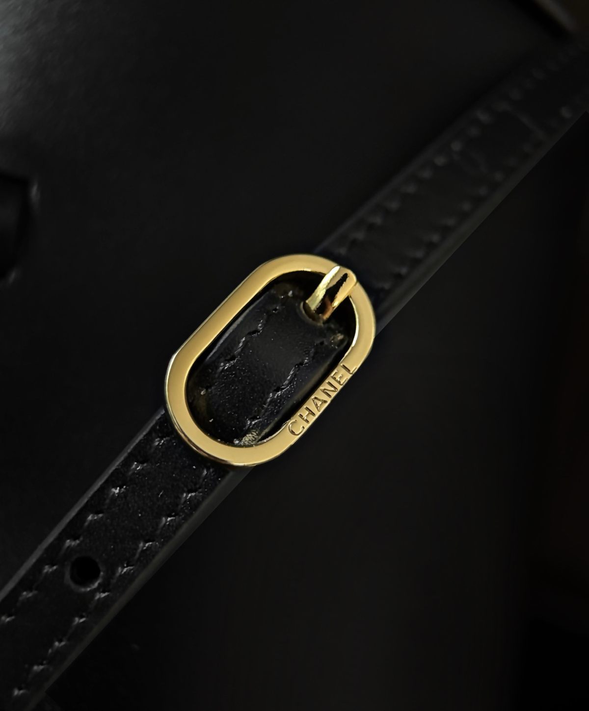 Clutch With Leather Strap