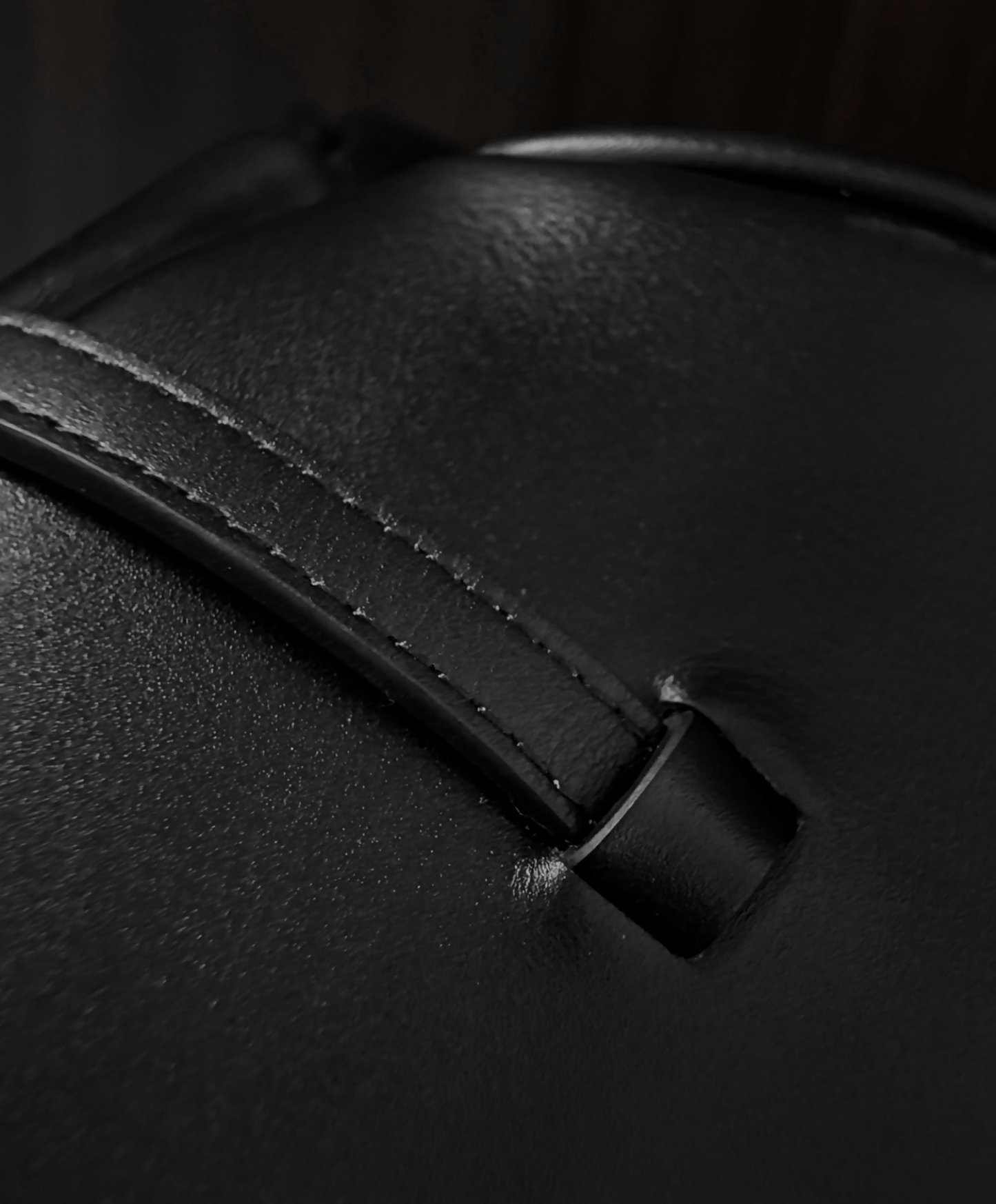 Clutch With Leather Strap