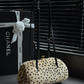 Clutch With Leather Strap