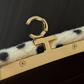 Clutch With Leather Strap