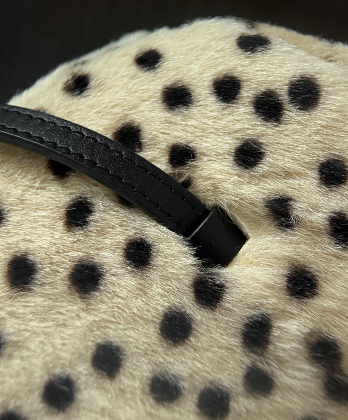 Clutch With Leather Strap