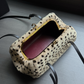 Clutch With Leather Strap