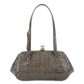 Clutch With Leather Strap