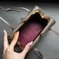 Clutch With Leather Strap