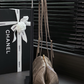 Clutch With Leather Strap