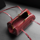 Clutch With Leather Strap